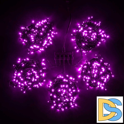 Комплект 5 розовых нитей Laitcom (LTC) KDD1000-11-1P