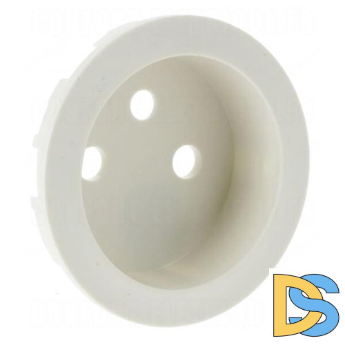 Лицевая панель Legrand Celiane розетки 2К+З французского стандарта белая 068112