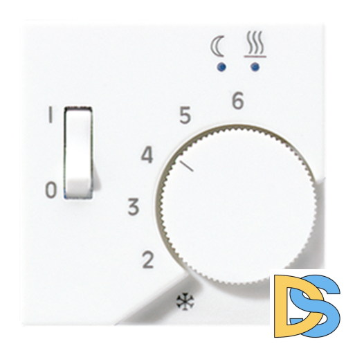 Накладка на термостат Jung AFTR231PLWW