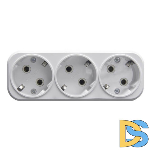 Сетевой разветвитель Feron Stekker 3гн с/з ADP162320 39024