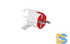 Штепсельная вилка с заземлением и ручкой ELBI 505-000111-800