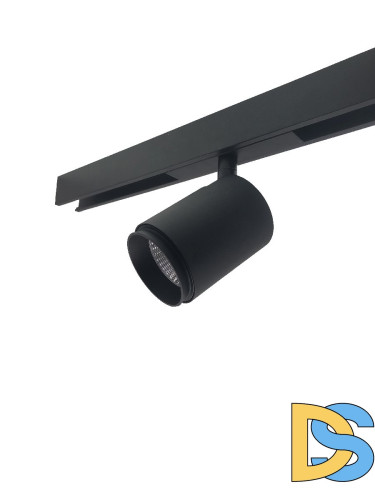Трековый магнитный светильник Elvan PJ-2012-20W-WW-BK