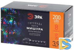 Гирлянда мишура 220V мультиколор ЭРА ENIN - WM Б0047972