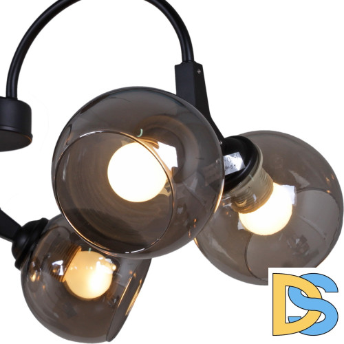 Люстра на штанге Reluce 01268-0.3-06 BK+CR