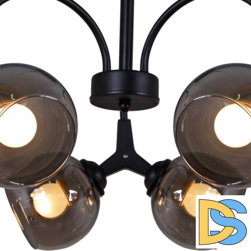 Люстра на штанге Reluce 01268-0.3-06 BK+CR