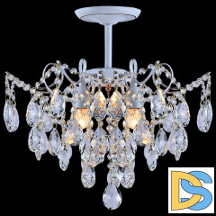 Люстра на штанге Reluce 04058-0.3-04 WH+GOLD PN