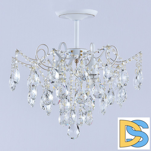 Люстра на штанге Reluce 04058-0.3-04 WH+GOLD PN