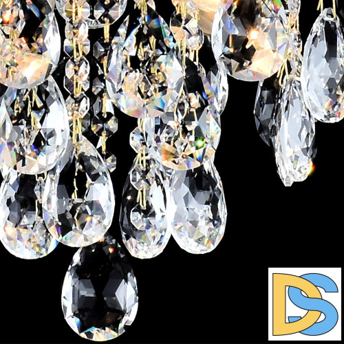 Люстра на штанге Reluce 04058-0.3-04 WH+GOLD PN