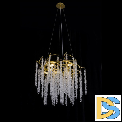 Подвесная люстра iLamp Savage 8813-D600 GD