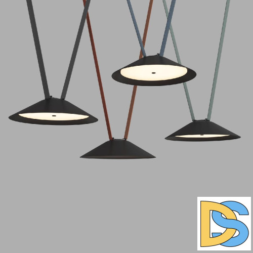 Трековый однофазный светильник Denkirs Belty Flow DK5565-BK