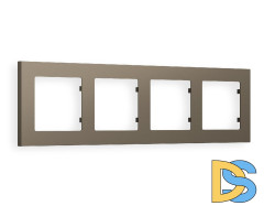 Рамка четырехместная Ambrella Volt Techno AF220634