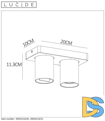 Спот Lucide NIGEL 09929/10/31