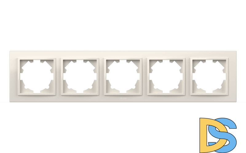 Рамка пятиместная ELBI Zena 500-010200-250