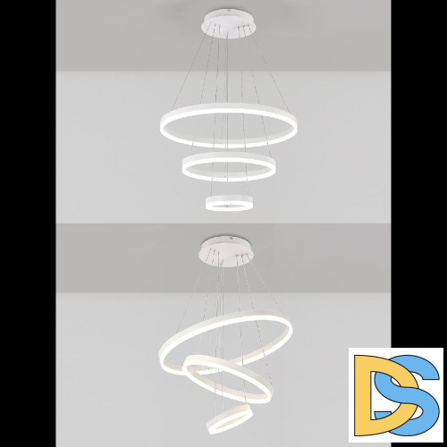 Подвесная люстра Natali Kovaltseva Oreol LED LAMPS 81277