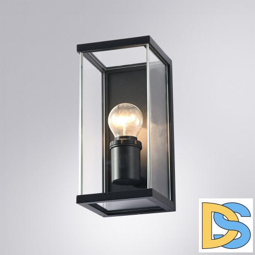 Уличный настенный светильник Arte Lamp Pot A1631AL-1BK