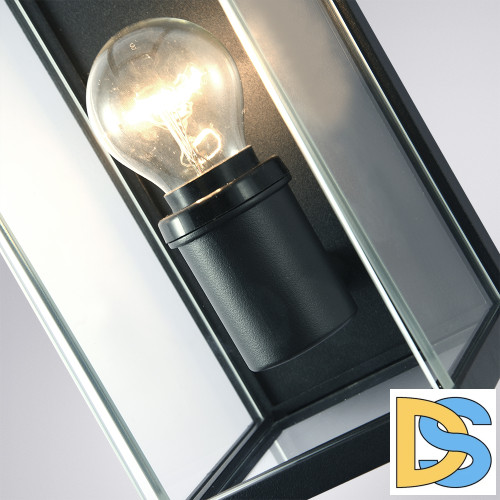 Уличный настенный светильник Arte Lamp Pot A1631AL-1BK