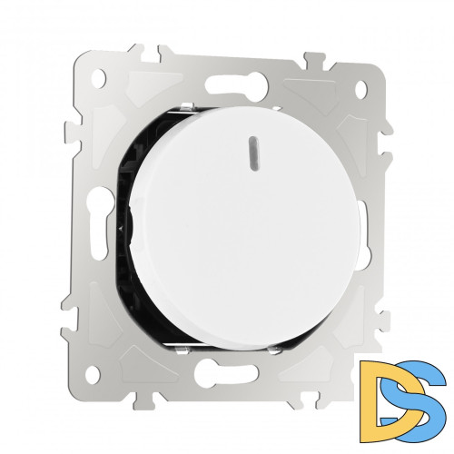 Выключатель одноклавишный проходной Arte Milano 202.33-1.white