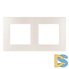 Рамка для розеток и выключателей на 2 поста Эра 12-5102-15 Б0052518