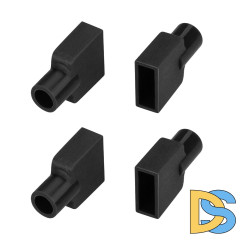 Заглушка Arlight WPH-FLEX-0612-SIDE BLACK с отверстием 045910