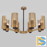 Люстра на штанге Eurosvet Grino 70139/8 латунь