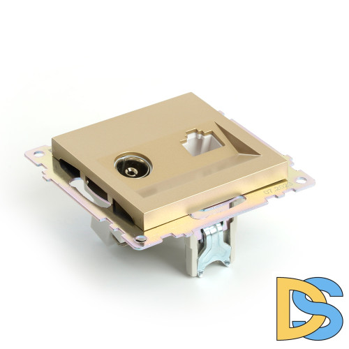 Розетка TV + компьютерная RJ-45 Stekker Катрин GLS00-7106-08 49230