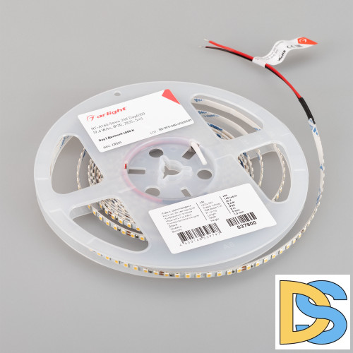 Светодиодная лента Arlight RT-A160-5mm 24V Day4000 (9.6 W/m, IP20, 2835, 5m) 037800