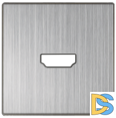 W1196002/ Накладка для розетки HDMI (глянцевый никель)