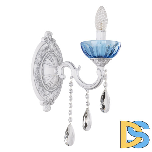 Бра Bohemia Ivele Crystal AL7801B10/1/175 B WMN P Aquamarine/M-1H