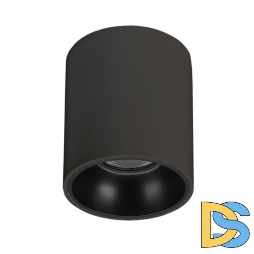 Накладной светильник Arlight SP-SALT-R75-8W Day4000 (BK, 40 deg, 230V) 039380