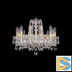 Подвесная люстра Bohemia Ivele Crystal 1402/12/160 G