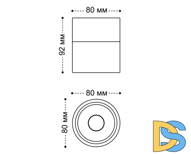 Накладной светильник Italline IT014-0201 white