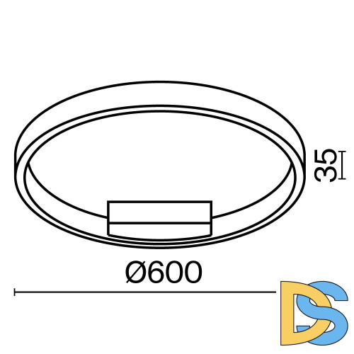Потолочная люстра Maytoni Rim MOD058CL-L35BK