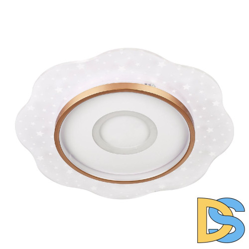 Потолочный светильник LED4U L1028-500 WH-GD