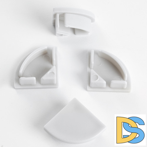 Заглушка без отверстия для профиля CAB280 (комплект 4шт) Feron LD379 48254