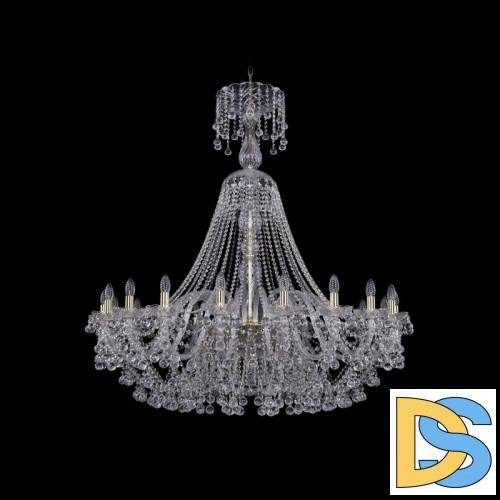 Подвесная люстра Bohemia Ivele Crystal 1409/20/460/XL-136 G