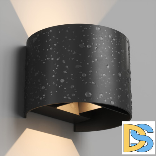 Уличный настенный светильник Denkirs Malbec DK9771-BK