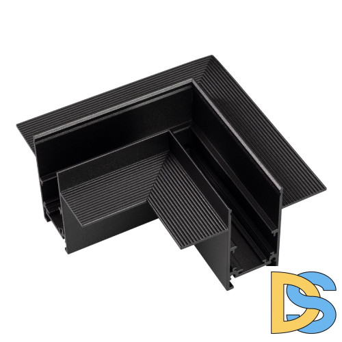 Коннектор угловой Arlight MAG-ORIENT-CON-2653-FDW-L90 BK 044155