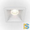 Встраиваемый светильник Maytoni Technical Alfa LED DL043-01-10W3K-D-SQ-W