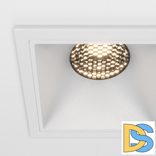 Встраиваемый светильник Maytoni Technical Alfa LED DL043-01-10W3K-D-SQ-W
