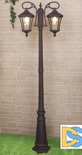 Садово-парковый светильник Elektrostandard Virgo F/2 капучино 4690389064876