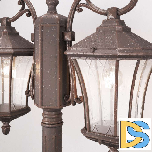 Садово-парковый светильник Elektrostandard Virgo F/2 капучино 4690389064876