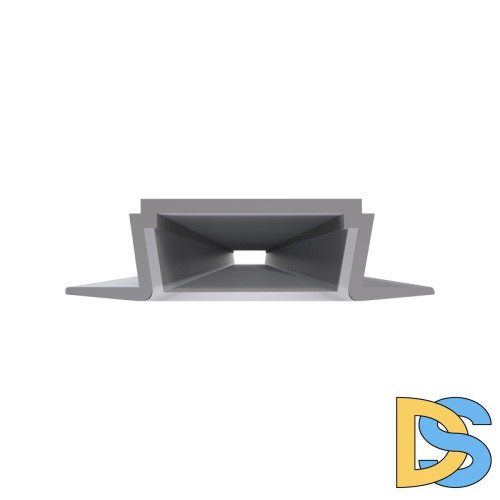 Профиль встраиваемый Apeyron ширина ленты до 10мм (рассеиватель, заглушки - 2шт) 08-06