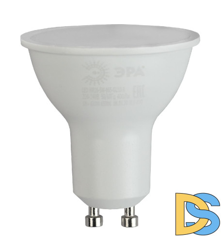 Лампа светодиодная Эра GU10 5W 6500K LED MR16-5W-865-GU10 R Б0045348