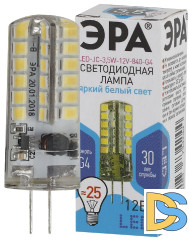 Лампа светодиодная Эра G4 3,5W 4000K LED JC-3,5W-12V-840-G4 Б0033196