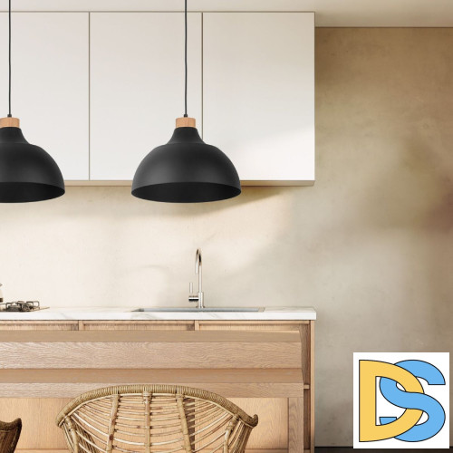 Подвесной светильник TK Lighting 2071 Cap Black a065140