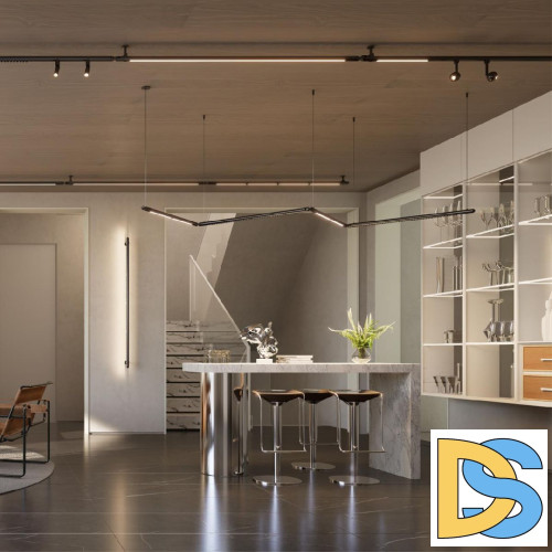 Модульный светодиодный светильник Novotech Konst Glat 359365