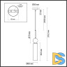 Подвесной светильник Odeon Light Midcent Lolla 4359/1
