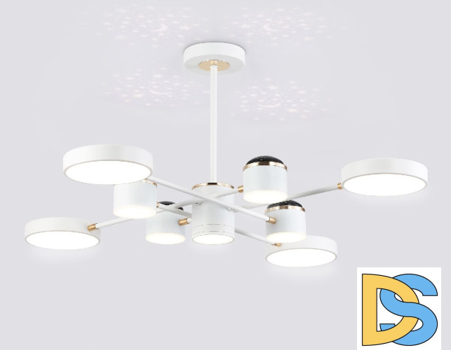 Люстра на штанге Ambrella Light Linetech Comfort FL51627