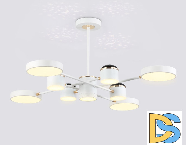 Люстра на штанге Ambrella Light Linetech Comfort FL51627