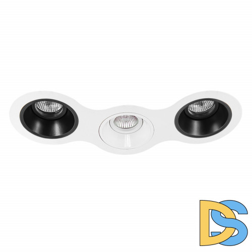 Встраиваемый светильник Lightstar D696070607 (214696+214607+214606+214607)